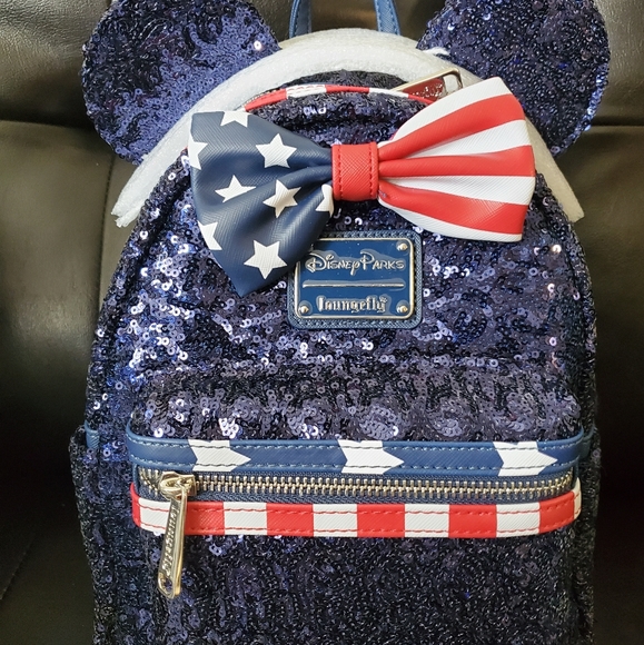 loungefly stars and stripes backpack